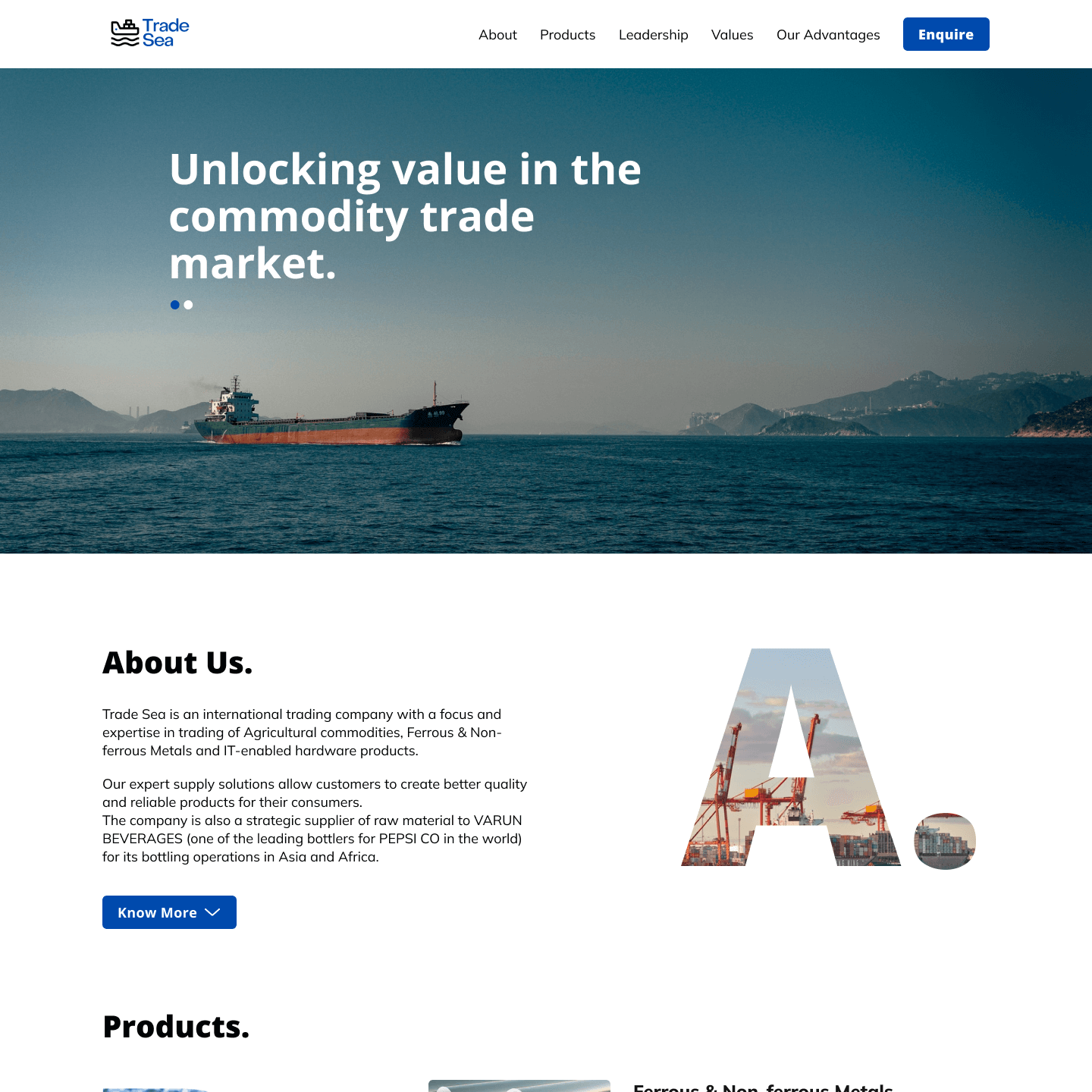 Trade Sea Project